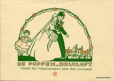 Rie Cramer, kinderboeken : De poppen-bruiloft. 1