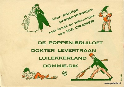 Rie Cramer, kinderboeken : De poppen-bruiloft. 2