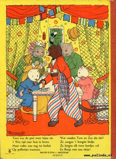 Rie Cramer, kinderboeken : Het poesenboek. 2