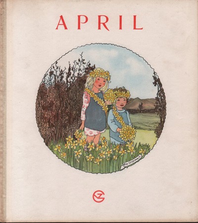 Rie Cramer, maandenboeken : April, grasmaand. 1