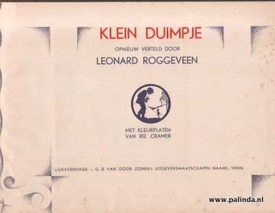 Rie Cramer, sprookjes : Klein duimpje. 4