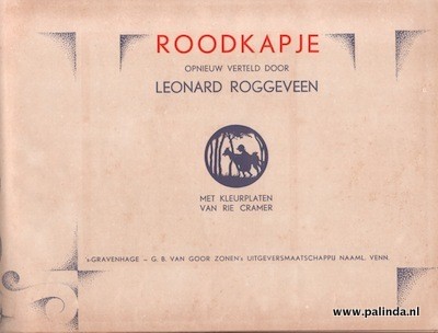 Rie Cramer, sprookjes : Roodkapje. 4