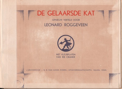 Rie Cramer, sprookjes : De gelaarsde kat. 3