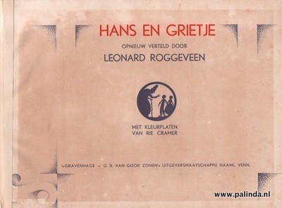 Rie Cramer, sprookjes : Hans en Grietje. 4