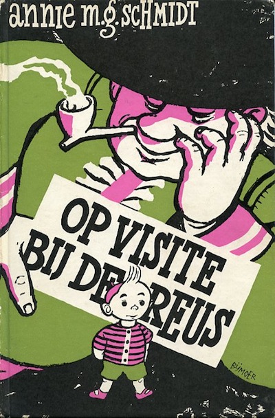 kinderboeken : Op visite bij de reus. 1