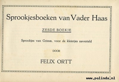 Sprookjes : Sprookjesboeken van vader haas. 6