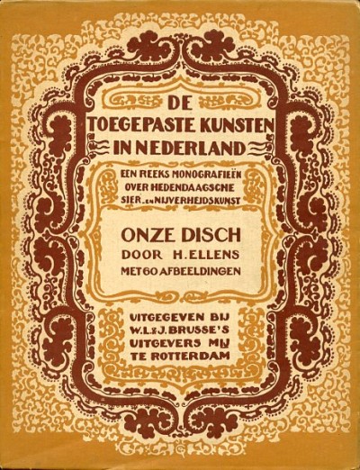 Toegepaste kunsten : Onze disch. 1