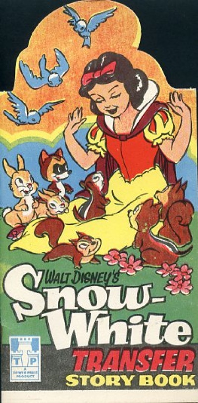 Sneeuwwitje : Snowwhite transfer story book. 1