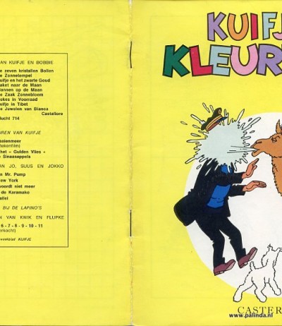 Kuifje : Kuifje kleurboek. 3