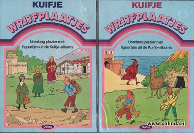 Kuifje : Kuifje wrijfplaatjes. 1