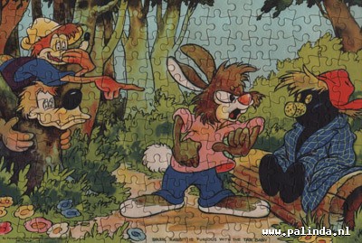 Brer Rabbit : The tar baby scene. 1