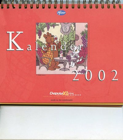 Tom Poes : Kalender 2002 1