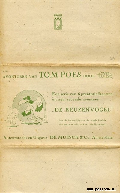 Tom Poes : De reuzenvogel. 1