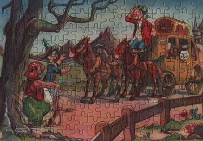 Tom Poes puzzles : De reiskoets. 1