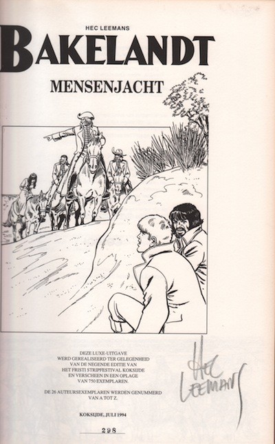 Bakelandt : Mensenjacht. 4