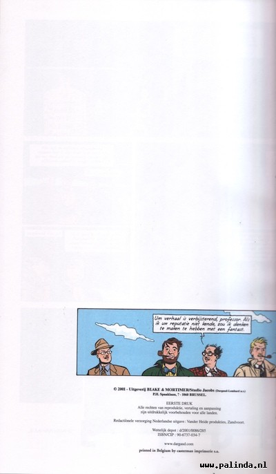 Blake en Mortimer : Bericht uit het verleden. 4