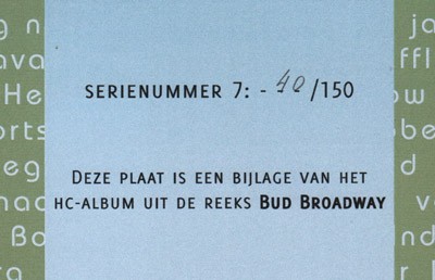 Bud Broadway : De dubbele duce. 5