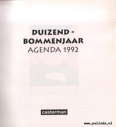 Kuifje : 1992 duizend bommenjaar. 4