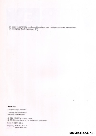 Everest de luxe : Vuren. 7