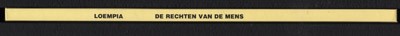 rechten van de mens : De rechten van de mens. 3