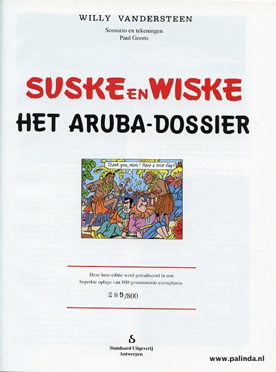 Suske en Wiske : Het Aruba-dossier. 4