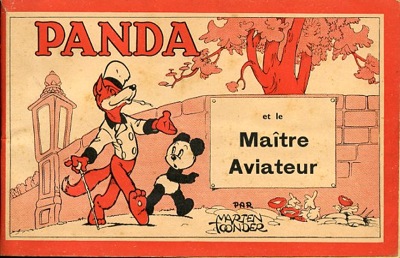 Panda buitenlands. : Panda et le maitre aviateur. 1